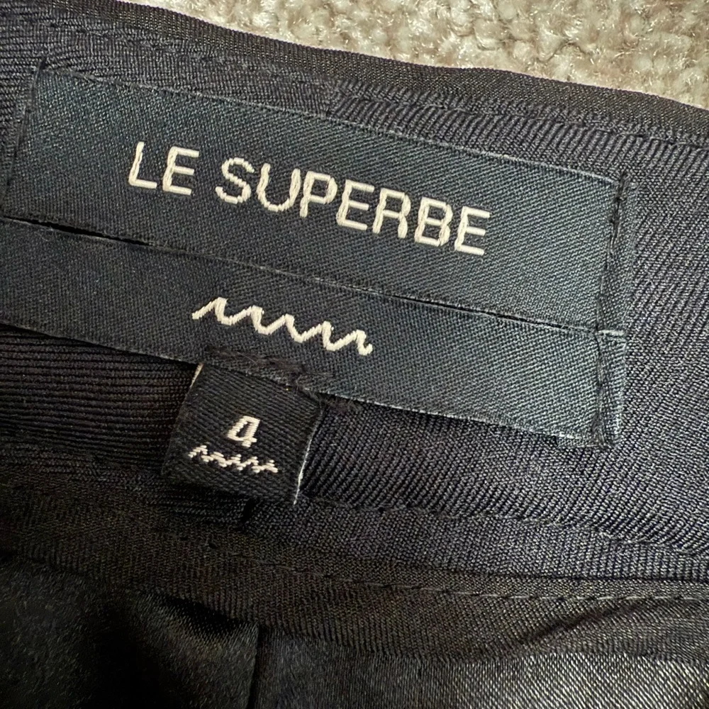 Le Superbe Sequin Bengal Tiger/Animal Print Chino Pants - EUC - size 4 - Picture 7 of 15